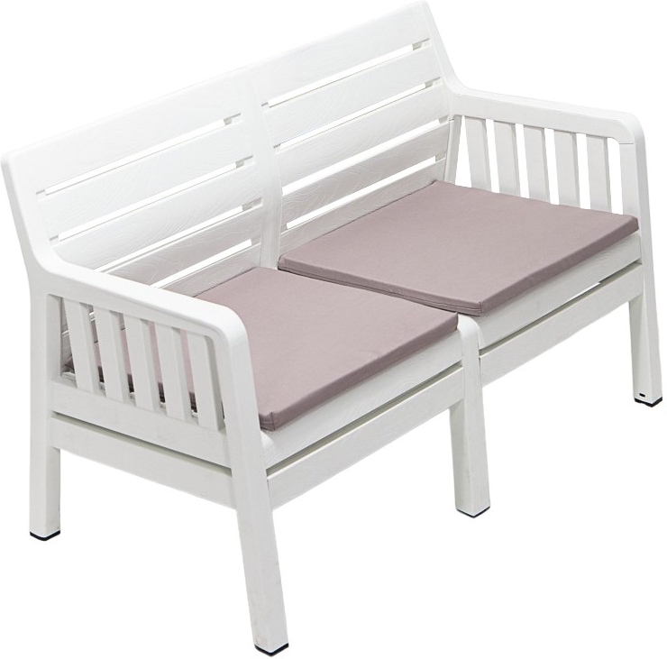 Lara 2-sits soffa - Vit