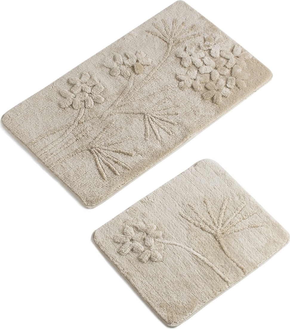 Orkide badrumsmatta - Beige Orkide badrumsmatta - Beige