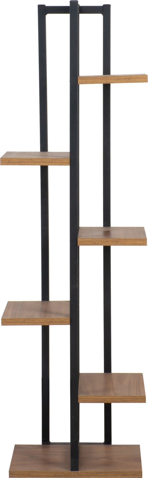 Nina bokhylla - Furu/svart