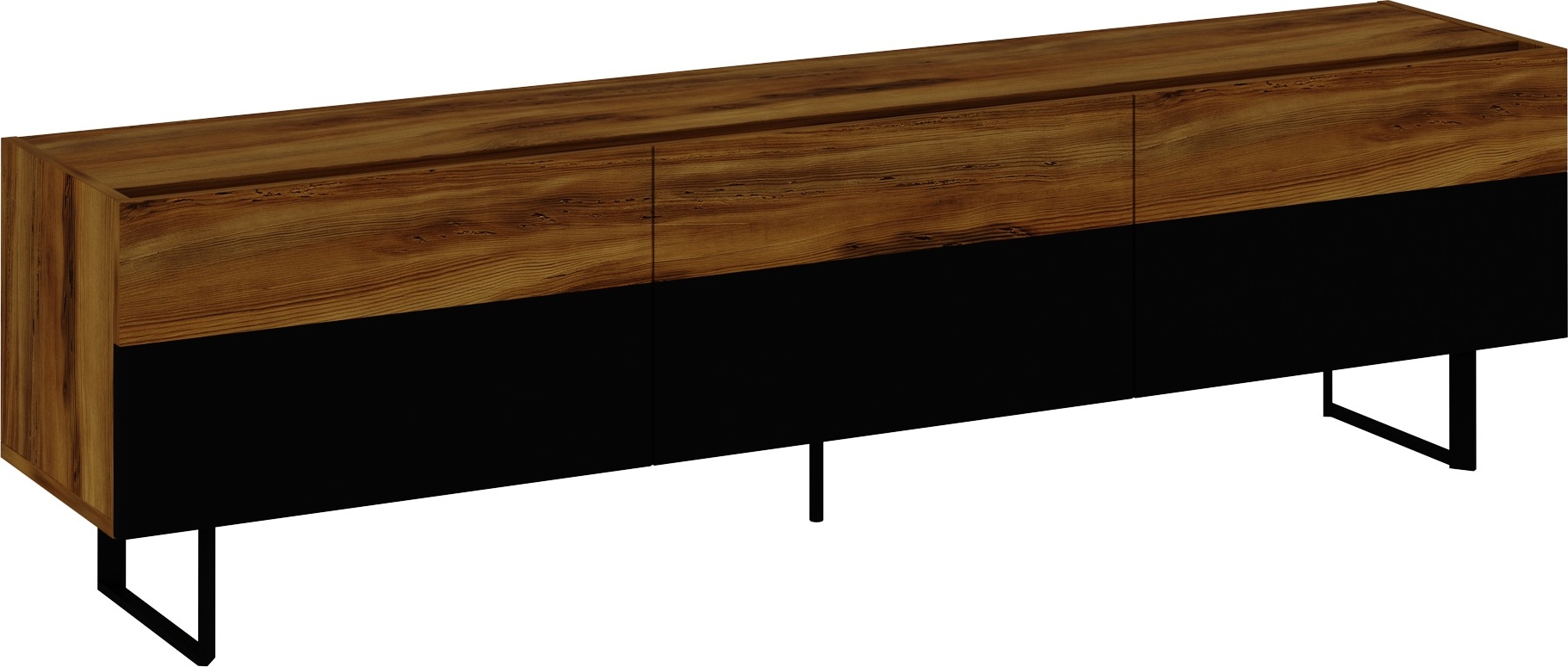 Sign TV-b�nk - Svart/ek