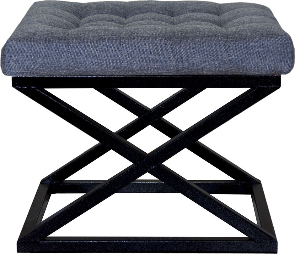 Capraz sittpuff - Svart/bl�