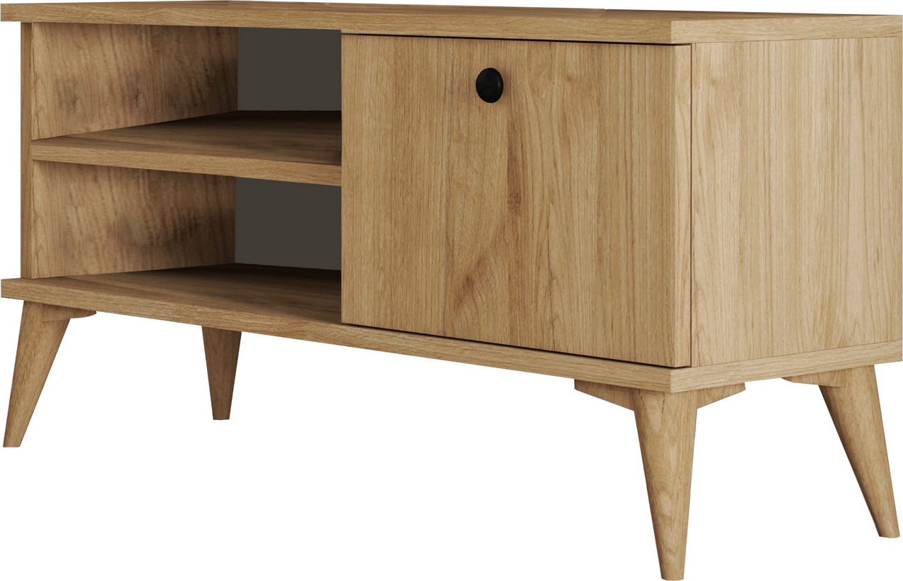 Retro TV-bänk 90 cm - Ek Retro TV-bänk 90 cm - Ek