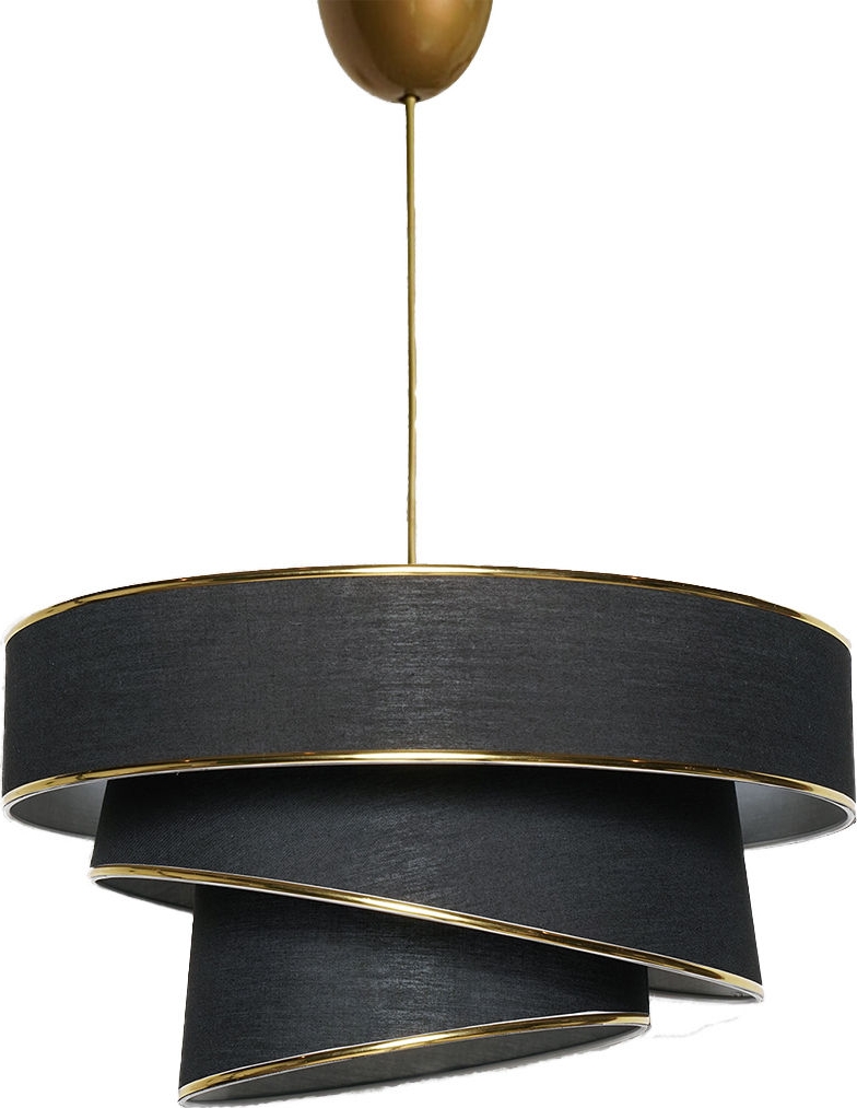 Taklampa Couper - Svart/guld Taklampa Couper - Svart/guld