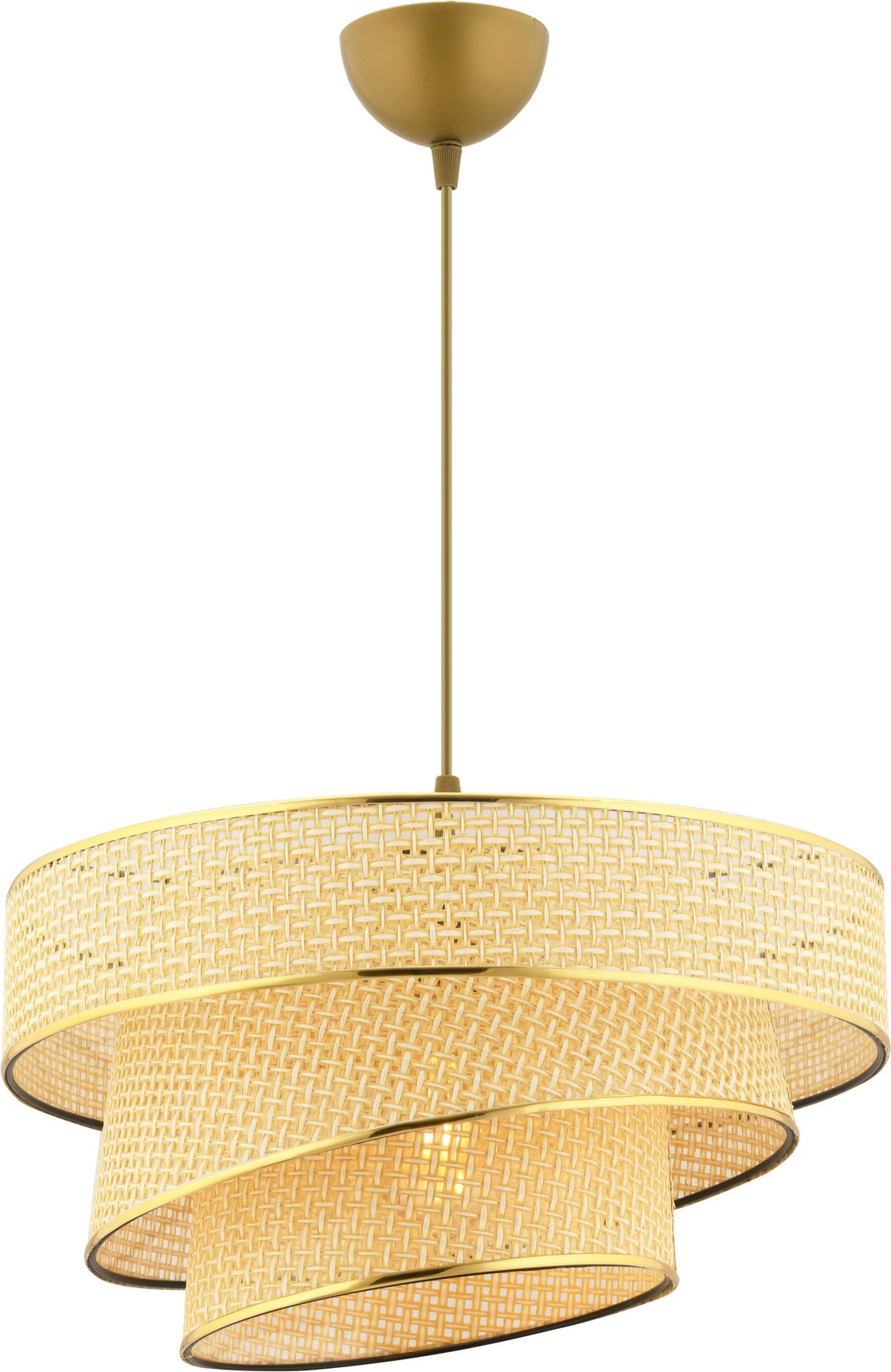 Couper taklampa - Camel/guld