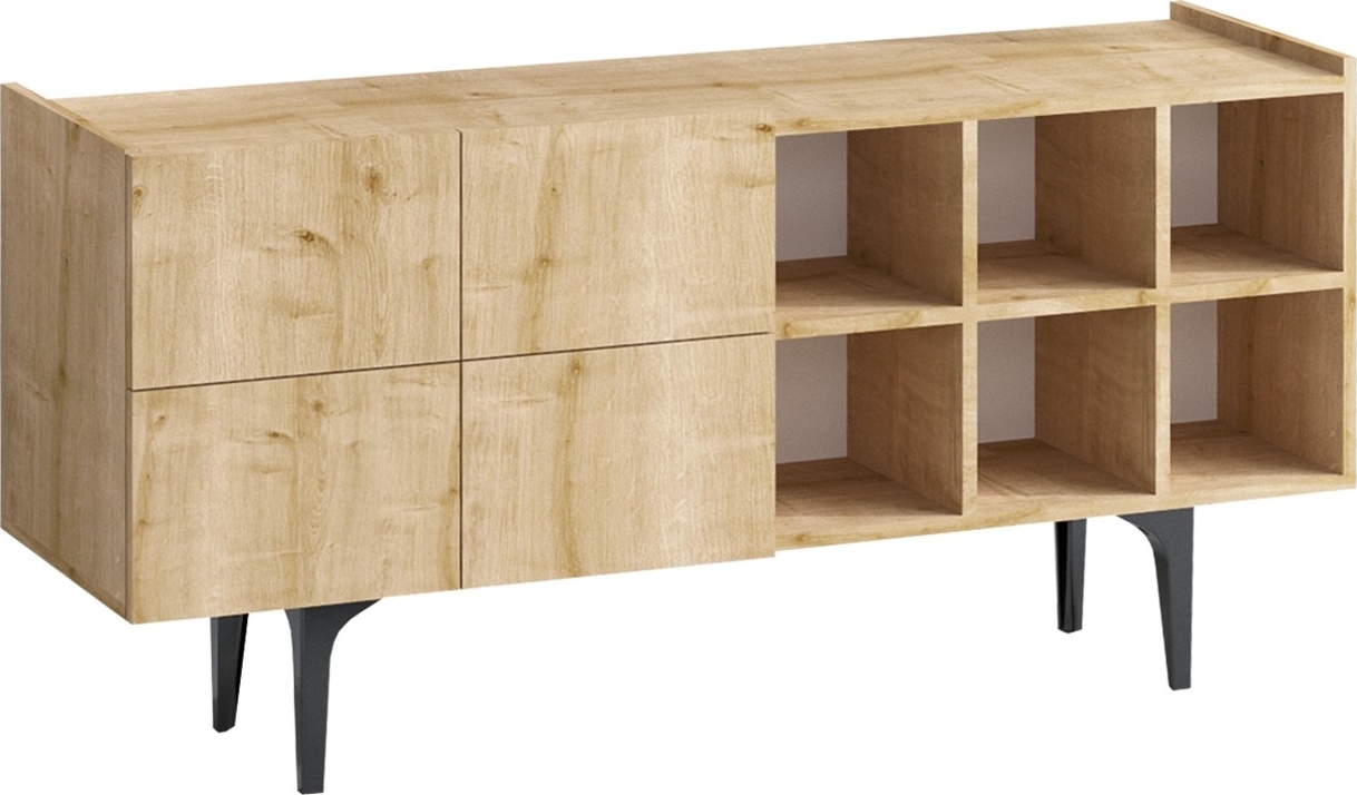 Sirius dressoir - Saffier eiken