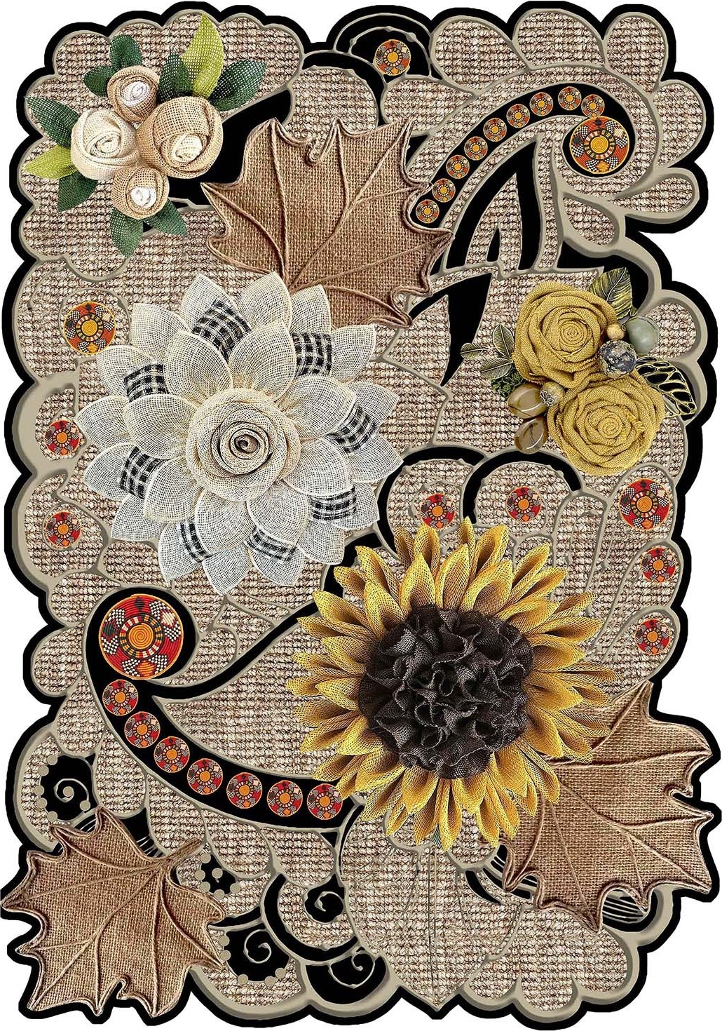 Hermitage 974 matta Flerf�rgad - 60 x 100 cm