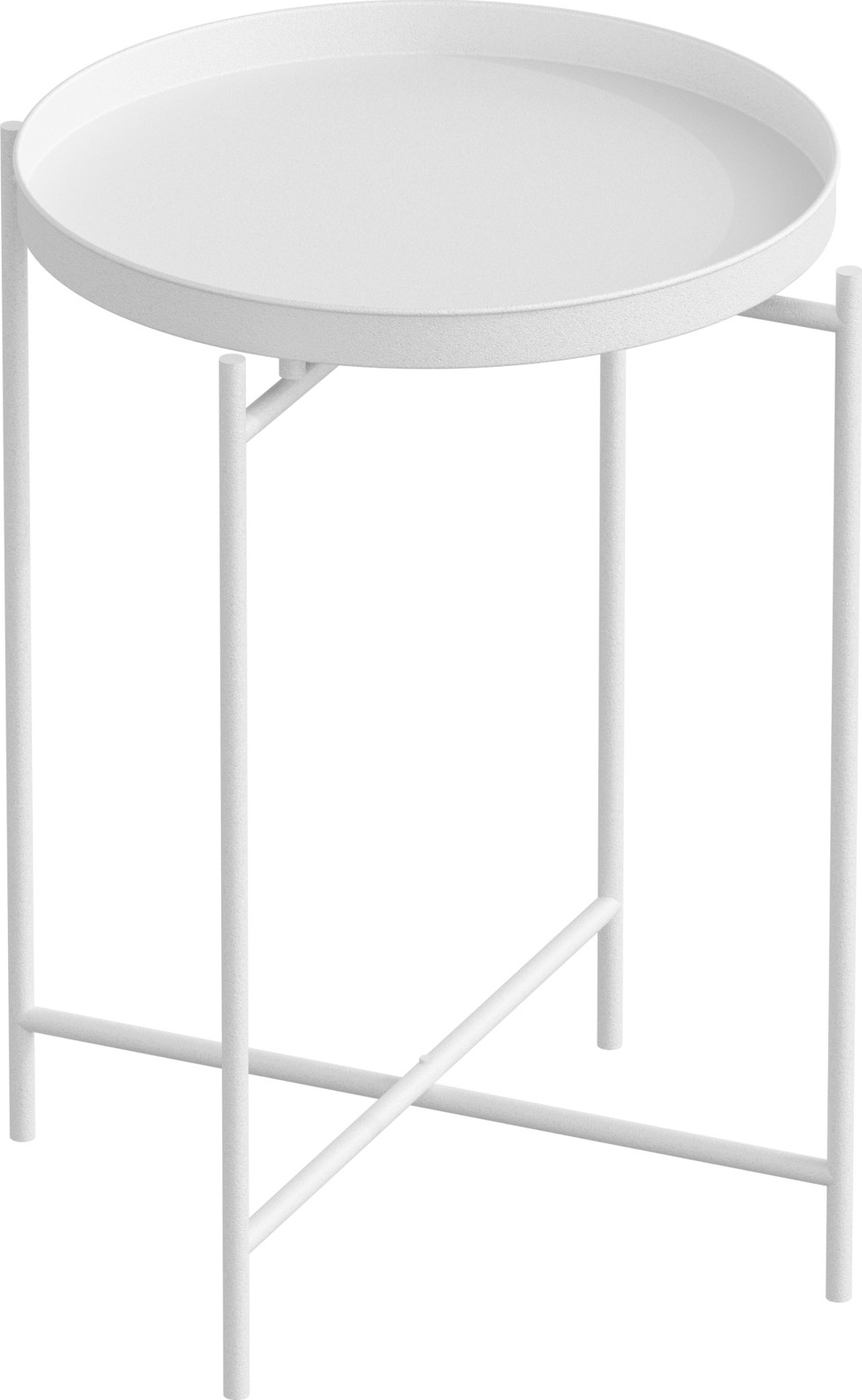 Vela salontafel Ø46 cm - Wit Vela salontafel Ø46 cm - Wit