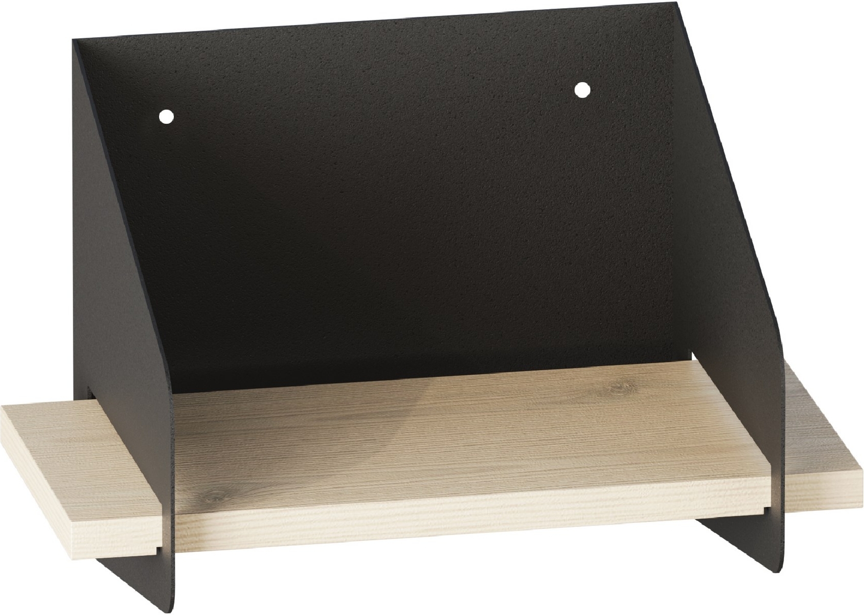 Brazo wandplank 30 x 19 x 20 cm - Zwart