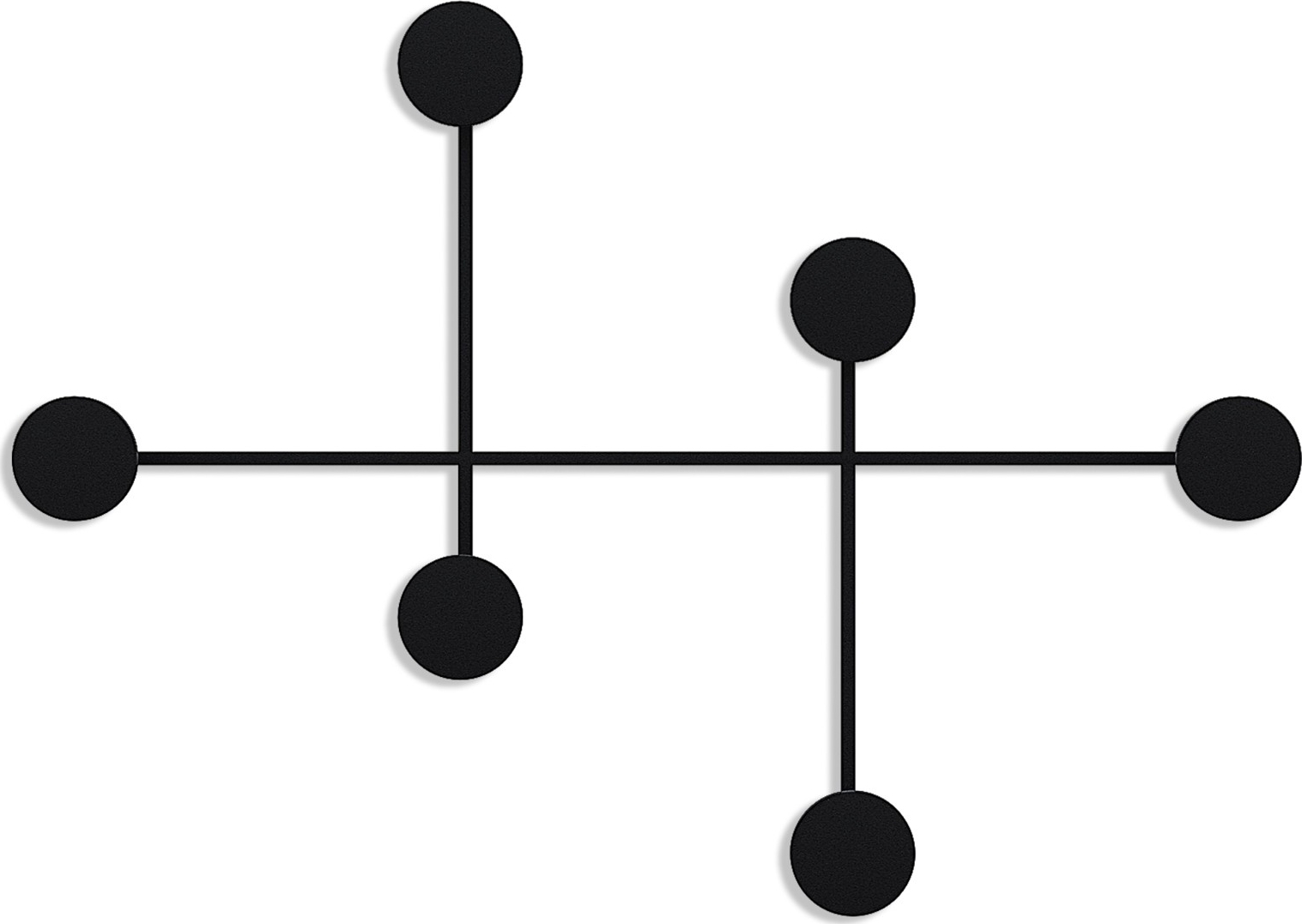 Dama kl�dh�ngare - Svart