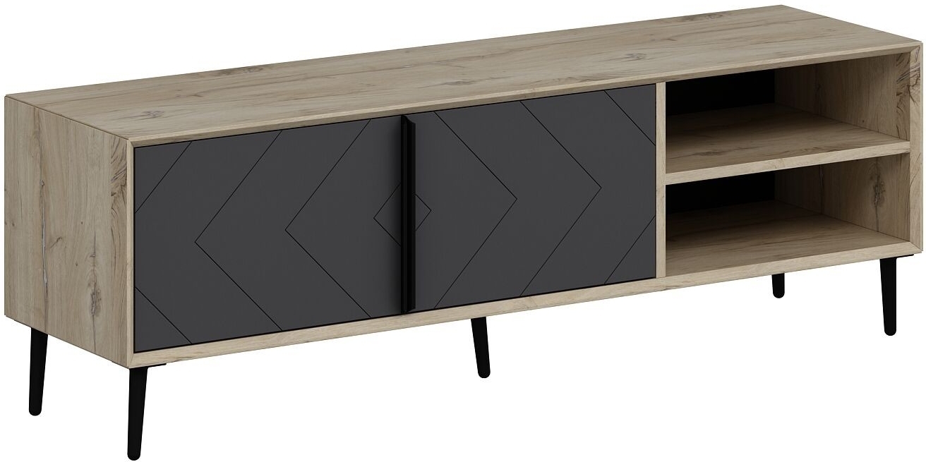 Berry TV-meubel - Antraciet