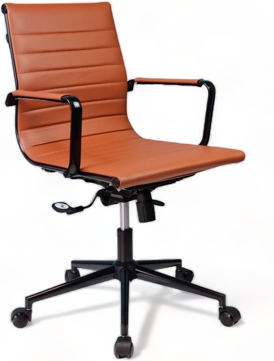 Bety kontorsstol H:88 cm - Caramel