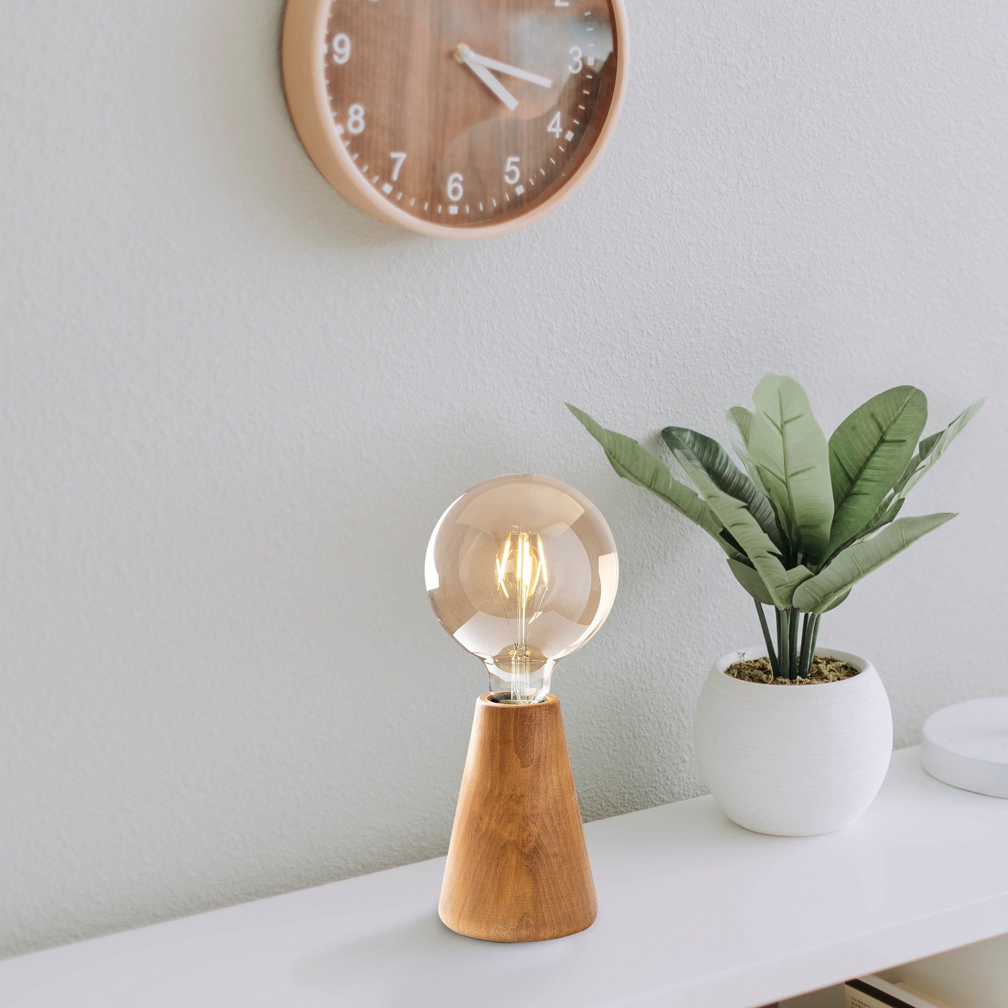 Kavuk tafellamp 129 - Hout