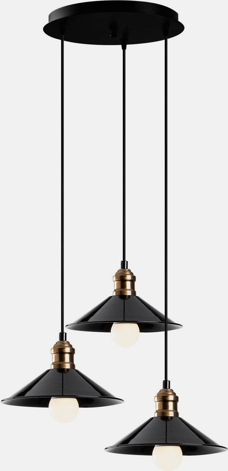 Berkeley taklampa 250-S2 - Svart