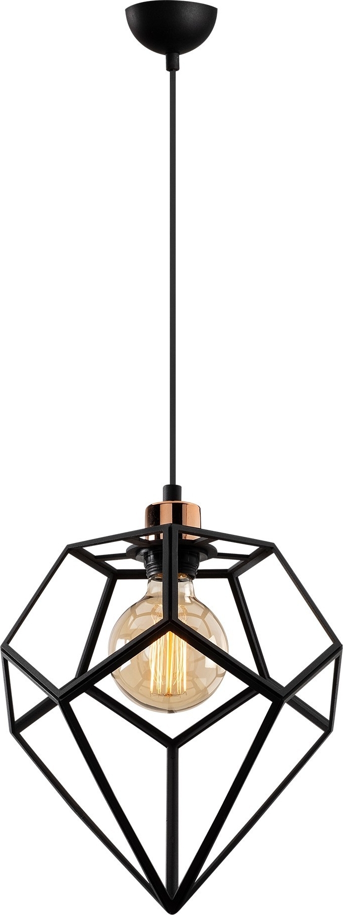 Degir plafondlamp MR-107 - Zwart/brons Degir plafondlamp MR-107 - Zwart/brons