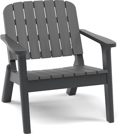 Silva tuinstoel - Antraciet/grafiet Silva tuinstoel - Antraciet/grafiet