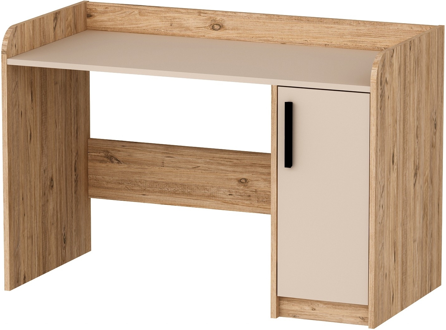 Luses skrivbord 123,6 x 60 cm - Furu/beige