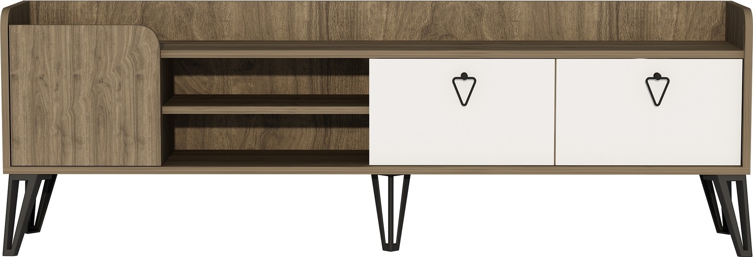 Prime TV-b�nk - Vit/valn�t