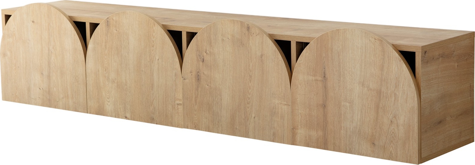 Mesta wandmediabank - Eikenhout