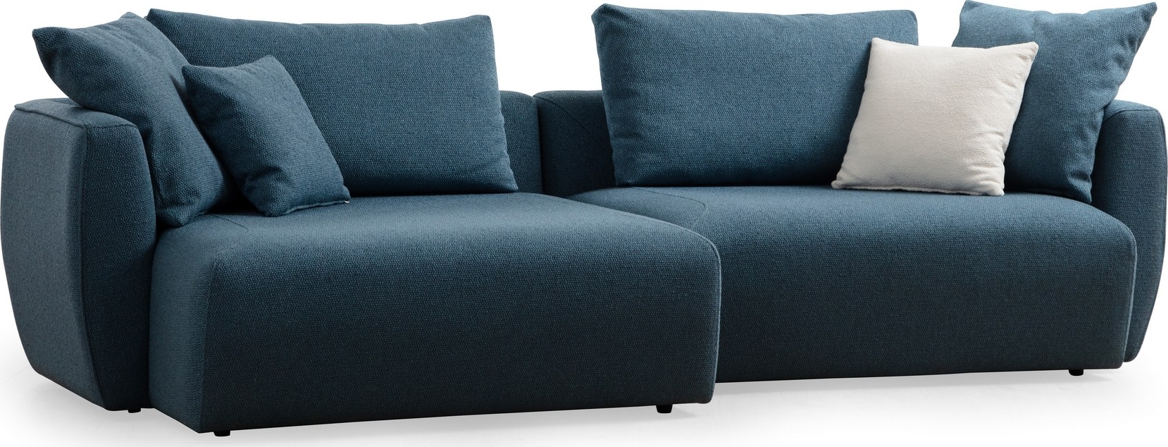 Maya divan bank 255 cm - Blauw