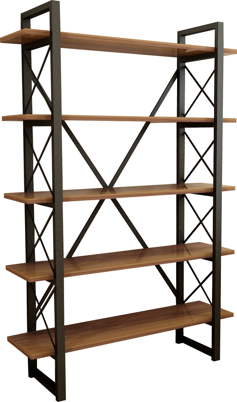 Nero bokhylla - Valn�t/svart