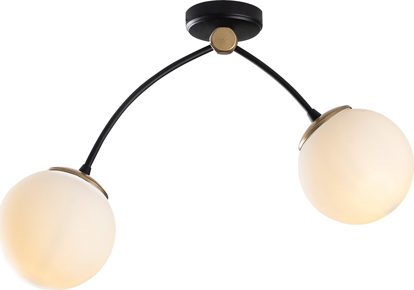 Kromozom taklampa 1001 - Vit/svart