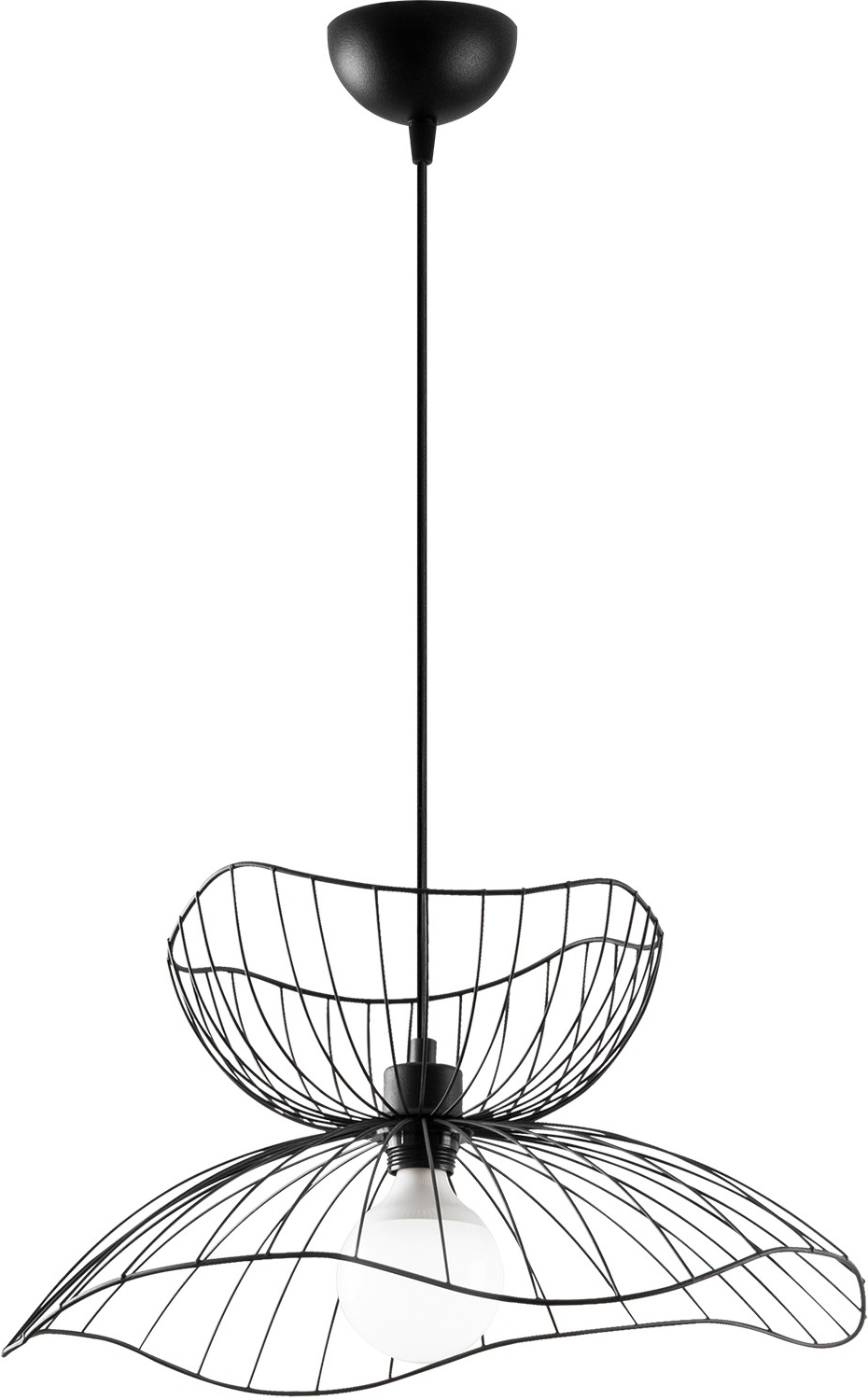 Faraday taklampa - Svart