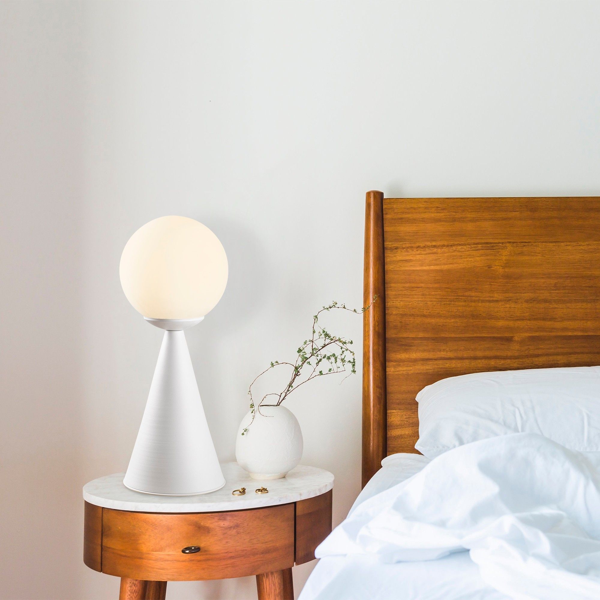 Tafellamp Gondola - Wit