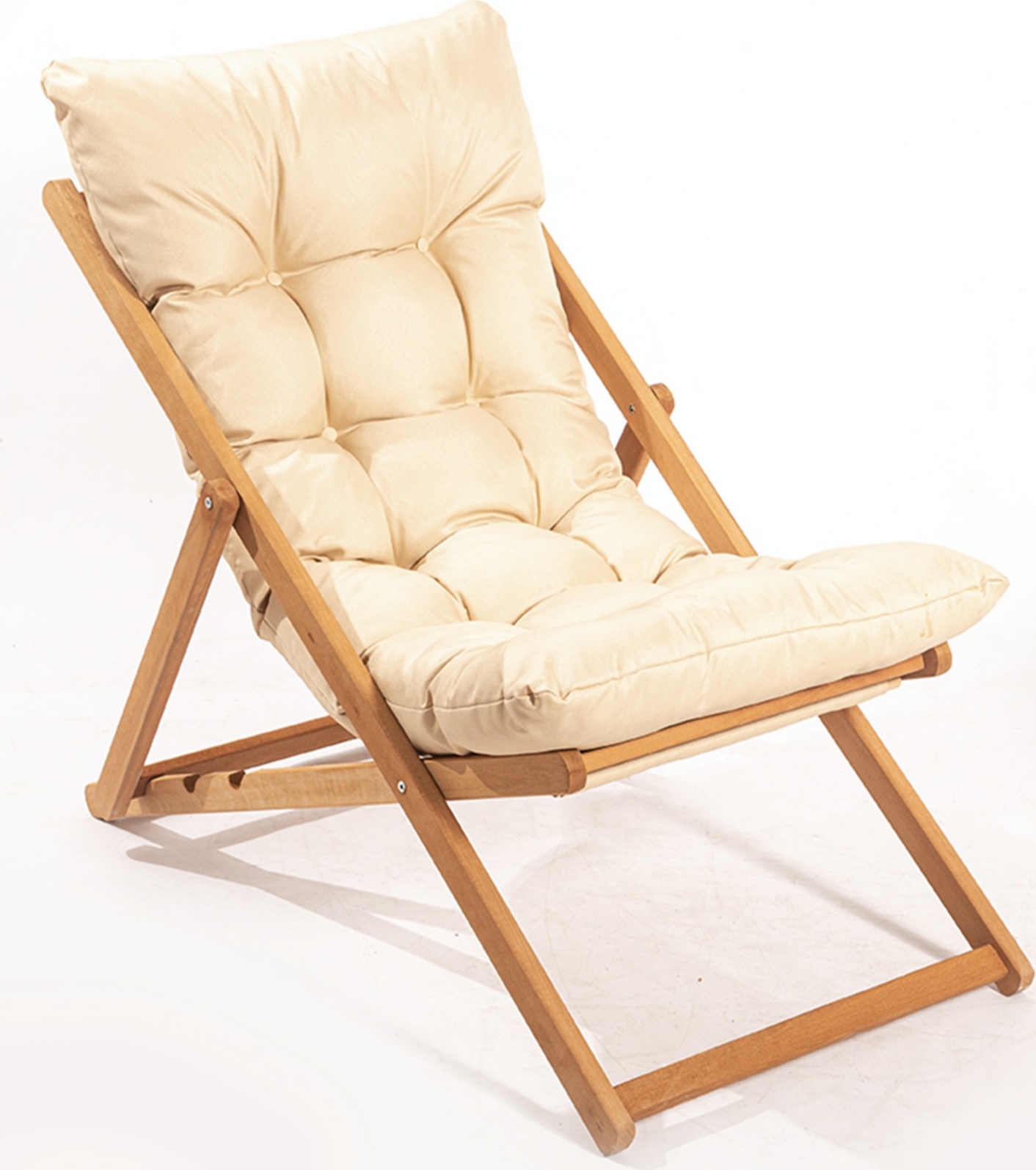 Playa d�ckstol - Brun/cream