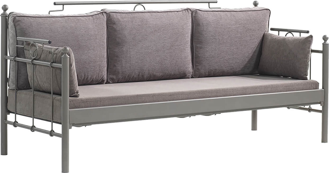 Hampus 3-zits buitenbank - Bruin + Meubelreiniging