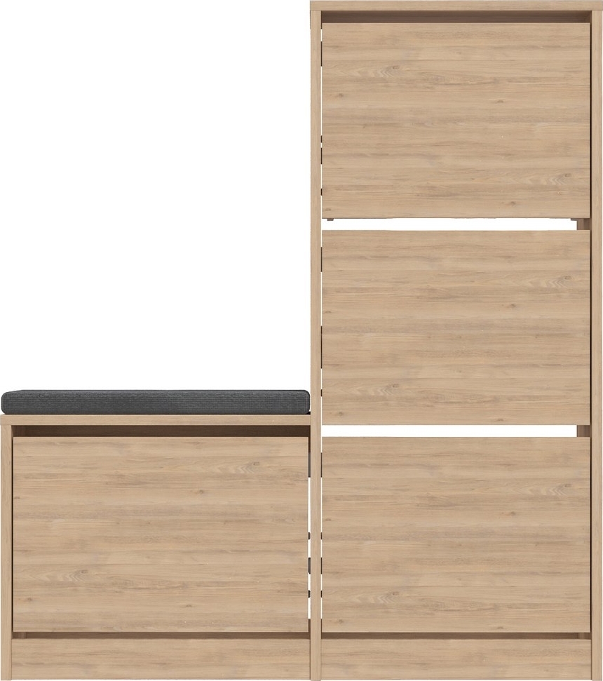 Dude schoenenkast - Eiken