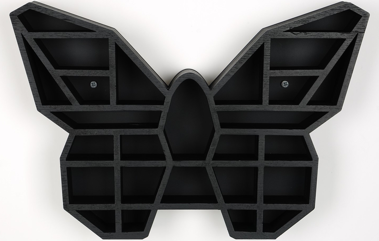 Cryptische wandplank 7 Zwart Cryptische wandplank 7 Zwart