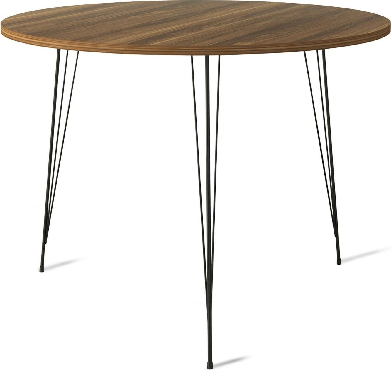 Sandalf matbord 90 cm - Valn�t + Reng�ring f�r m�bler