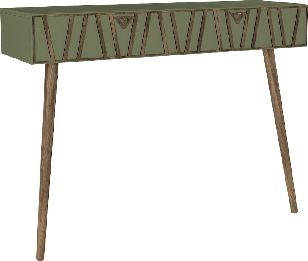 Forest avlastningsbord 120x 35 cm - Valn�t/m�rkgr�n