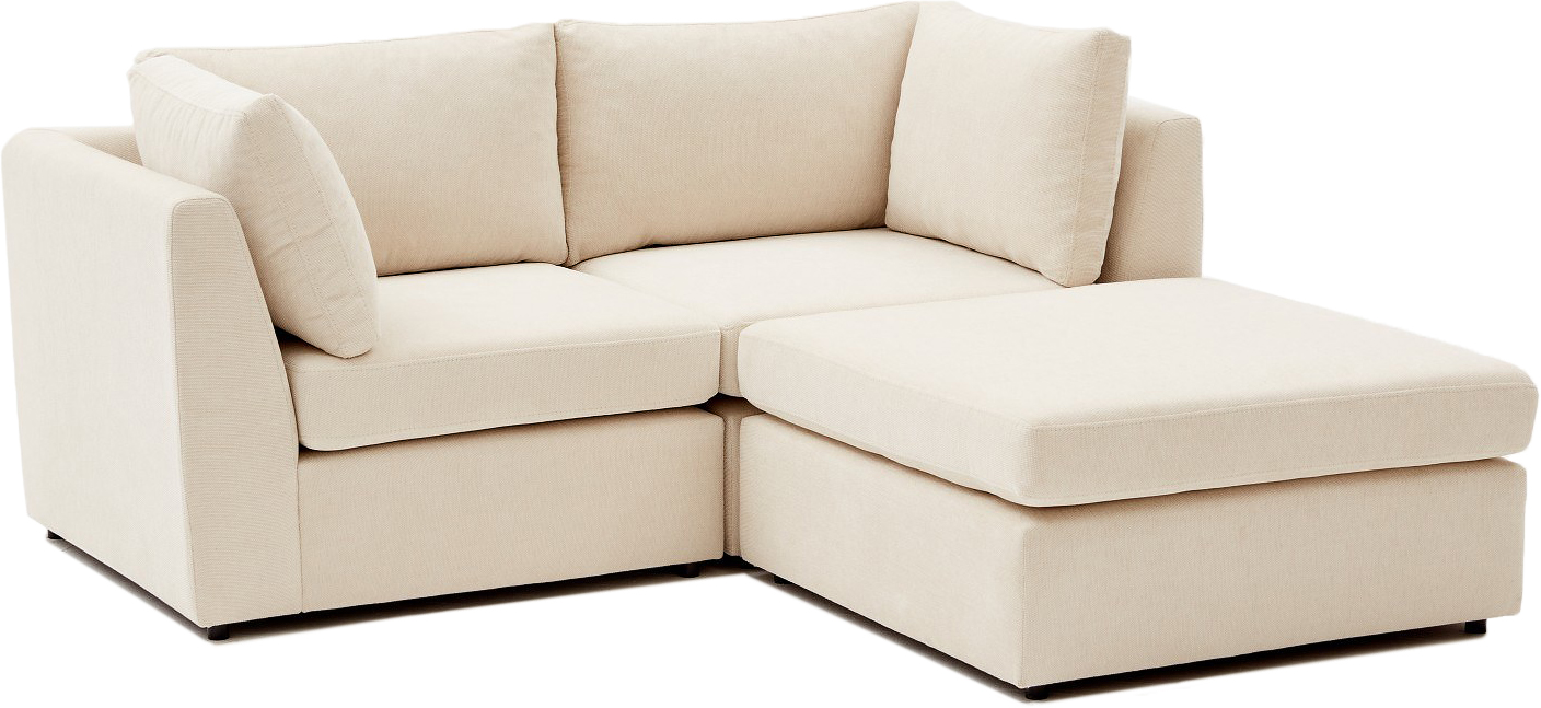 Mottona 2-sits divansoffa Cream Mottona 2-sits divansoffa Cream