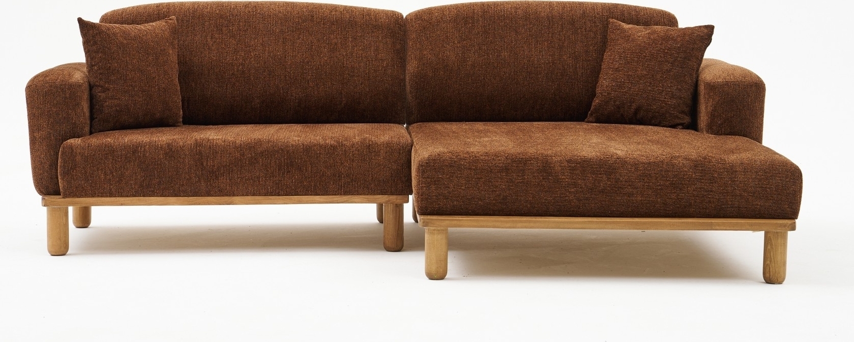 Reims divansoffa h�ger - Brun