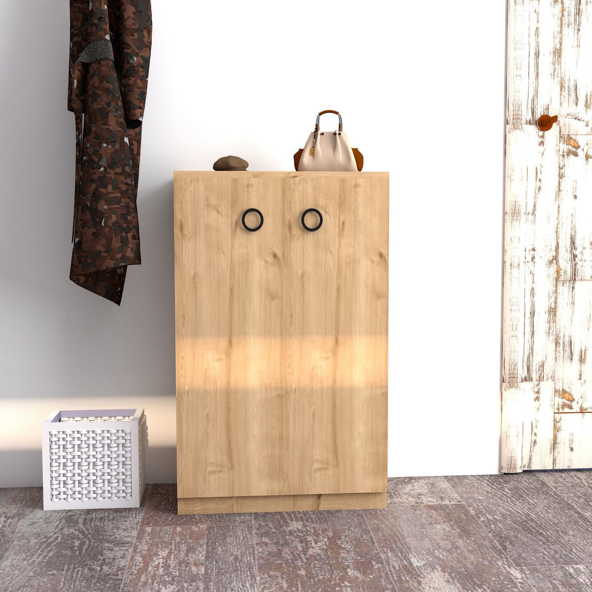 Schoenenkast Delfi - Saffier