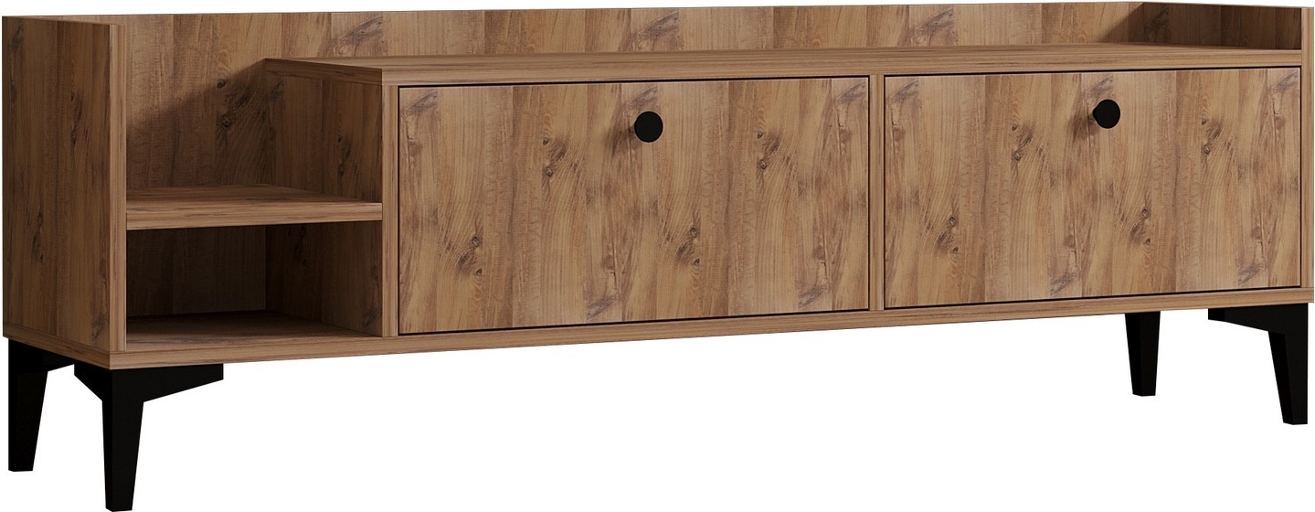 Heflin TV-standaard - Dennenhout