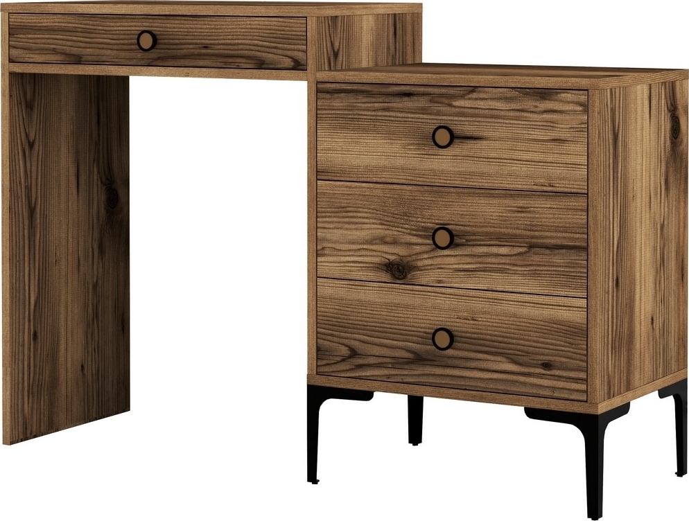 Lisbon kaptafel 124 x 40 cm - Walnoot