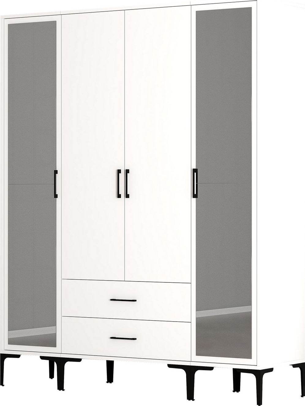 Kumsal garderob 12 Vit