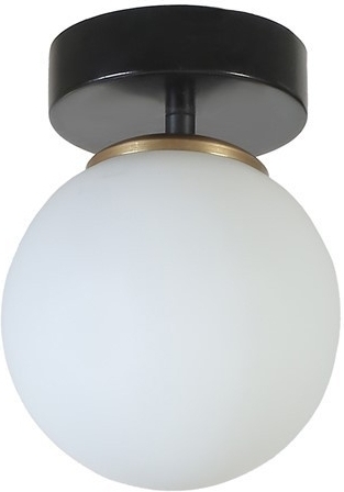 Danube taklampa - Svart/vit