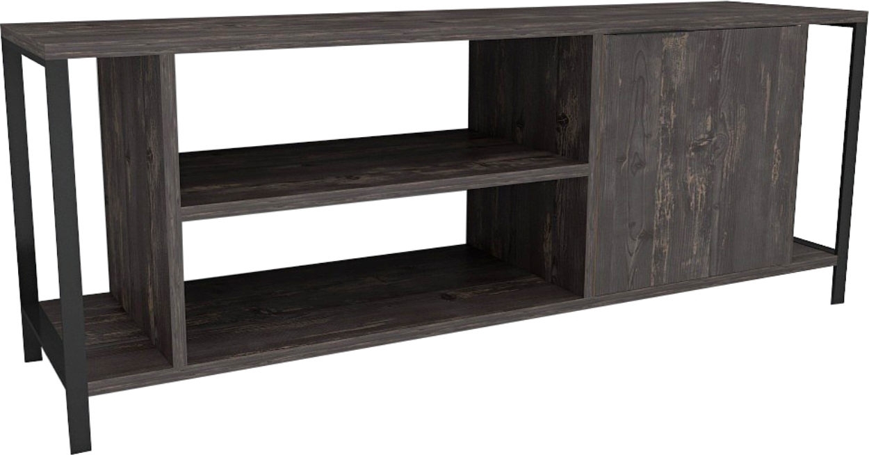 Bond mediabank - Donkerbruin/zwart