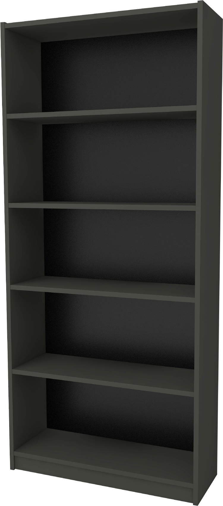 Manolya boekenkast - Donkergrijs Manolya boekenkast - Donkergrijs