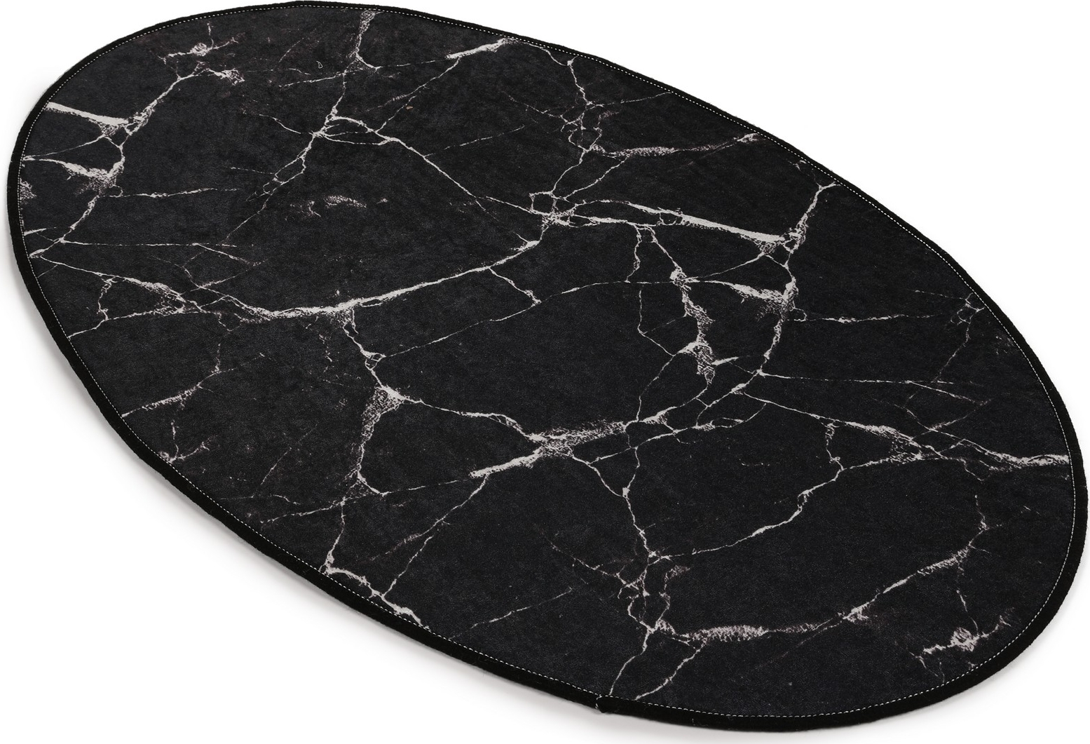 Marmeren tapijt - Zwart