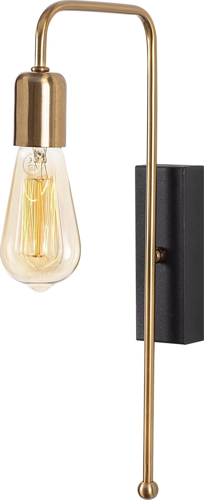 Mum wandlamp 3501 - Goud/zwart