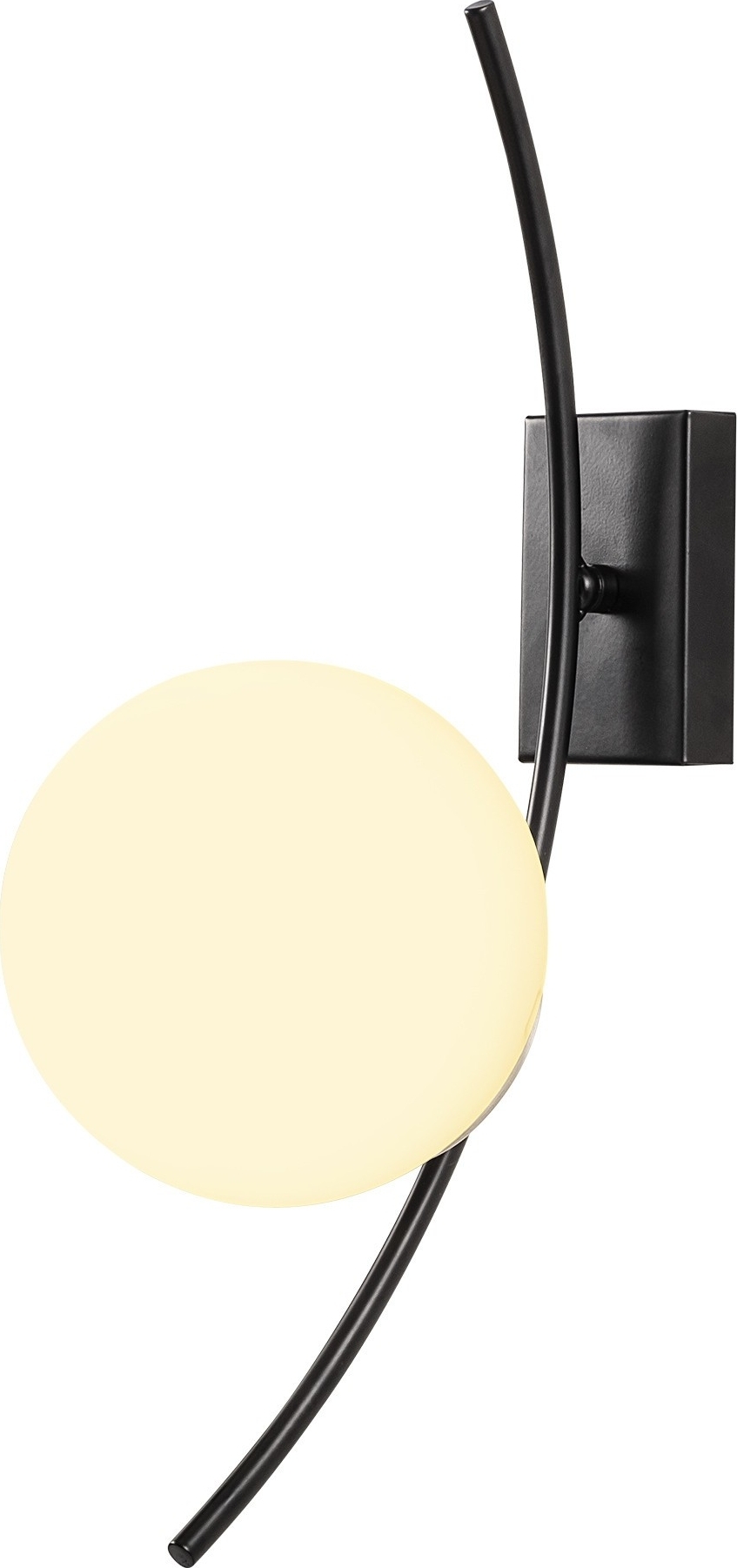 Hillevi wandlamp 3821 - Zwart/wit