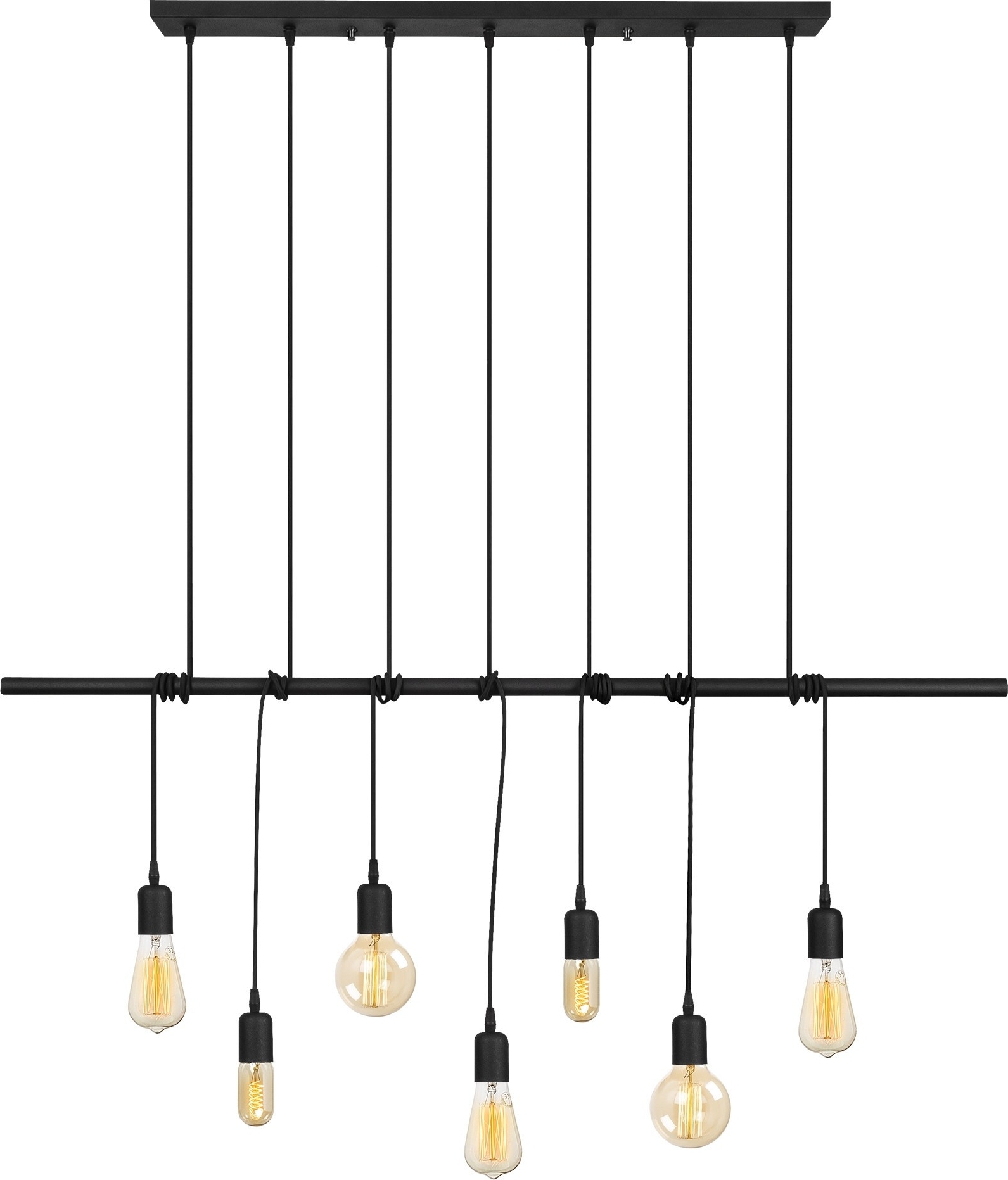 Bromma plafondlamp - Zwart