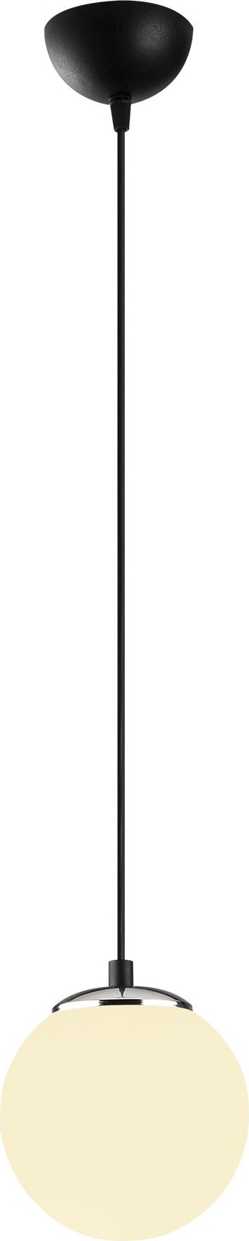 Ozone plafondlamp 4432 - Zwart/wit