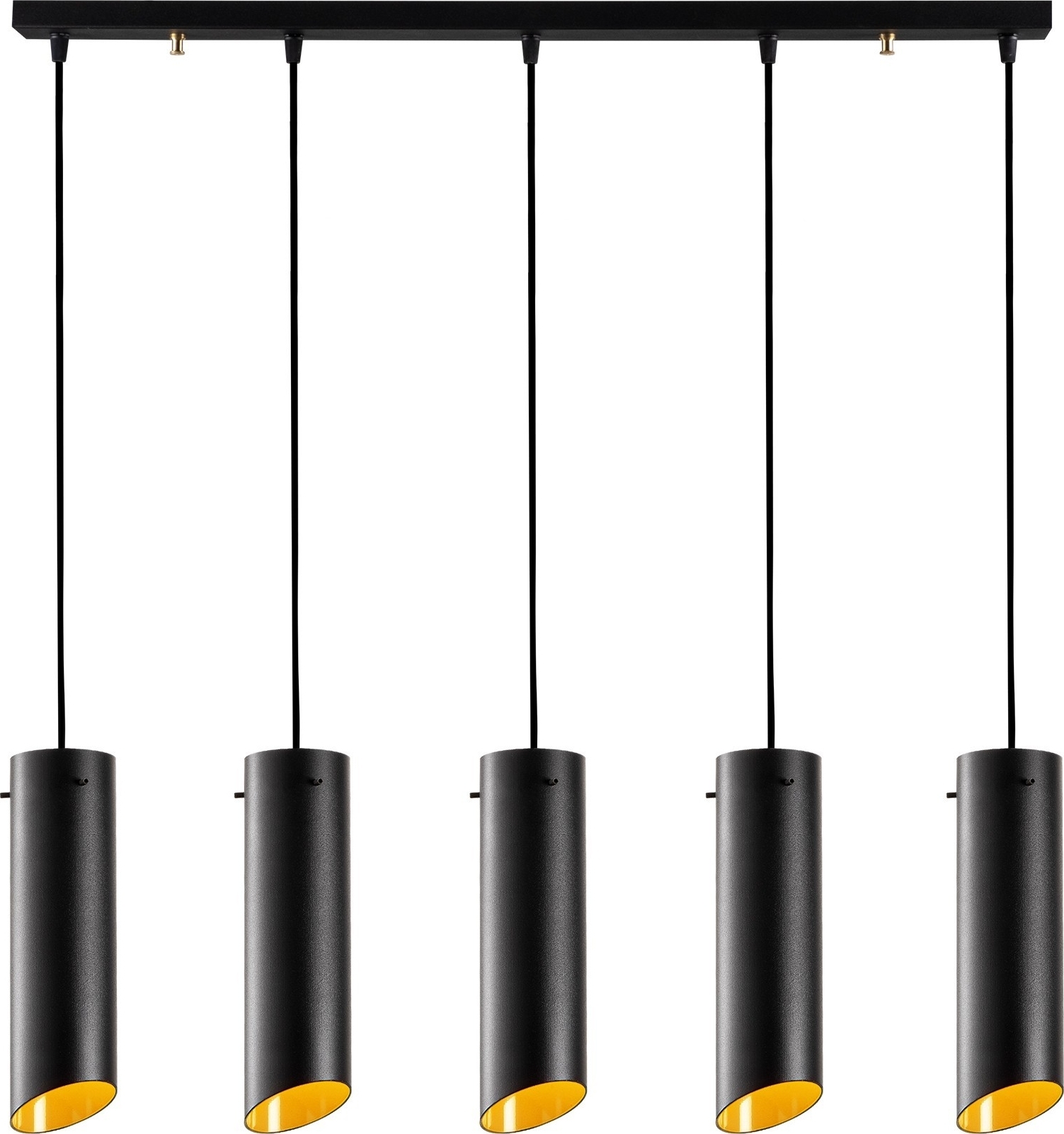 Sivani plafondlamp 980 - Zwart/geel