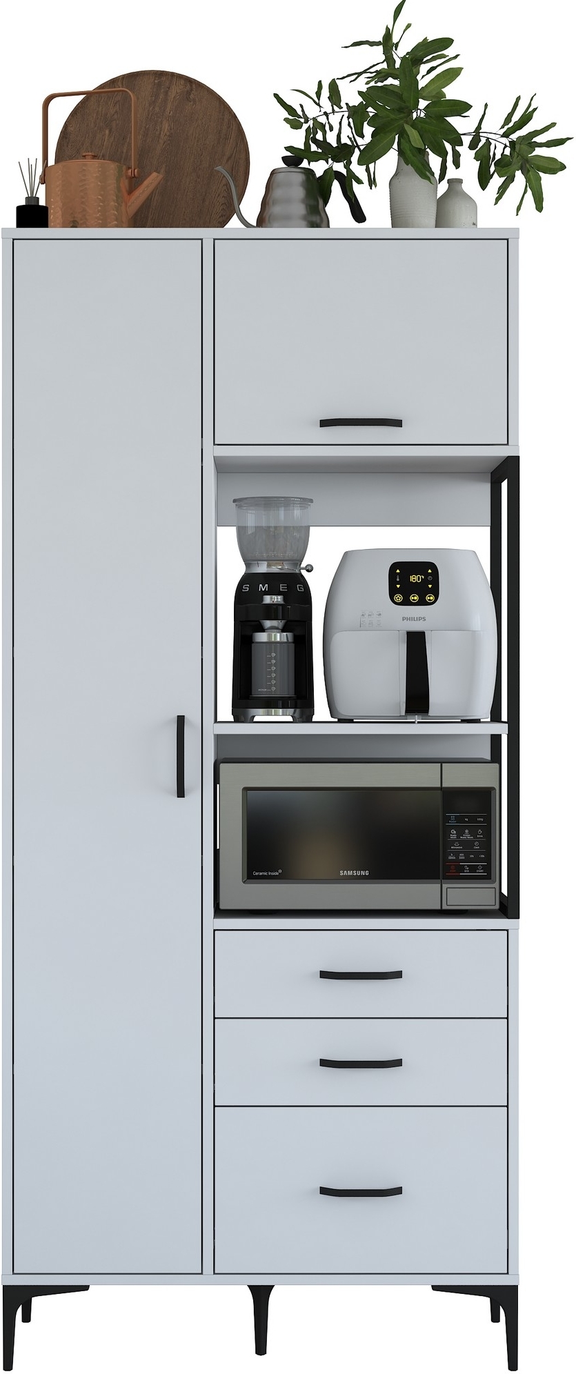 Jericho kast 112 - Wit