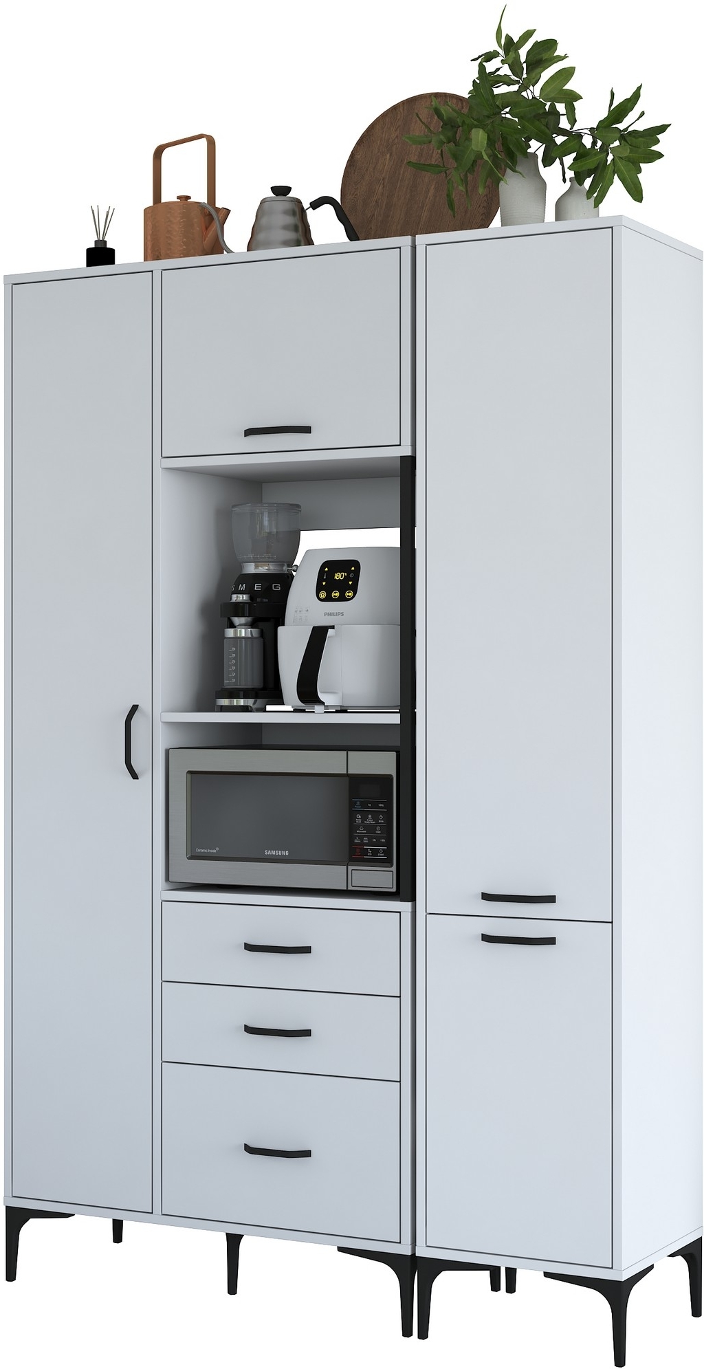 Jericho kast 118 - Wit